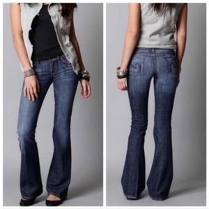Citizens of Humanity Ingrid #002 Stretch Low Waist Flare Jeans Size 28